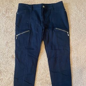 WHBM SKINNY CROP PANT